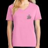 Ladies Core Cotton V Neck Tee Thumbnail