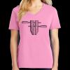 Ladies Core Cotton V Neck Tee Thumbnail