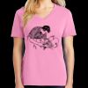 Ladies Core Cotton V Neck Tee Thumbnail