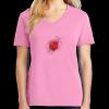 Ladies Core Cotton V Neck Tee Thumbnail